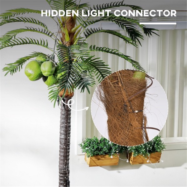 Artificial palm trees/Green plants ( Amazon Shipping)（Prohibited by WalMart）