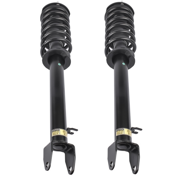 Pair Front Shock Strut Coil Spring Assembly for Tesla Model S 2011-2016 RWD 101561901B 101561901A 101561901E