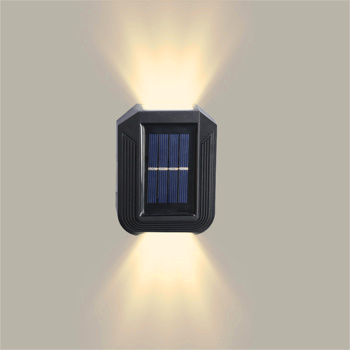 Solar Wall Light Up & Down Patio Deck Fence Lamp Waterproof Garden Outdoor