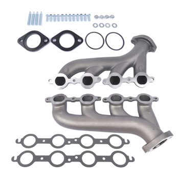 LS Swap Cast Iron Manifold Headers for Chevy Corvette Camaro LS1 LS2 LS3 9988-R-BLEM