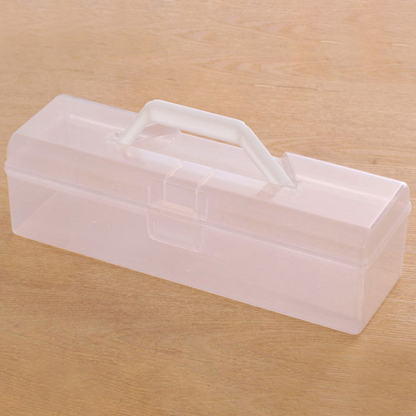 Clear Plastic Trading Card Storage Box Stackable Boxes for Sports Cards