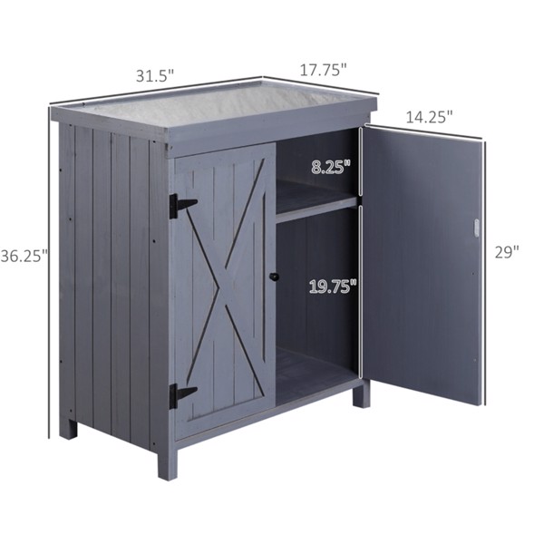 Garden Storage Cabinet ( Amazon Shipping)（Prohibited by WalMart）