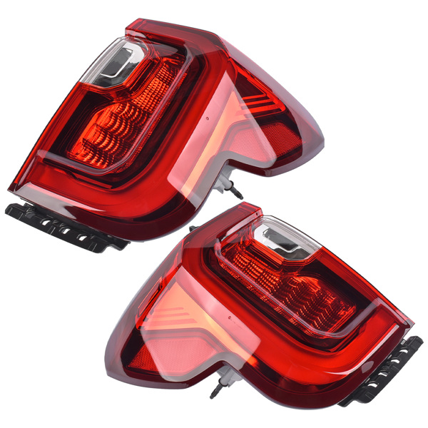 Pair Rear Left Driver + Right Passenger Side Tail Lamp Brake Light Assembly LED For GMC Acadia Denali SL SLE SLT 2020-2022 84746543 84817347