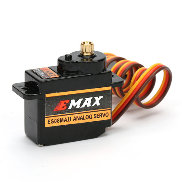 For AXIAL SCX24 Upgrade Micro Servo Metal Gear & Mount For 1/24 RC EMAX ES08MAII