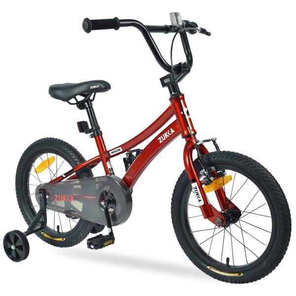 Kids Bike,16 Inch Kids' Bicycle with Training Wheels for Boys Age 4-7 Years,Multiple Colors