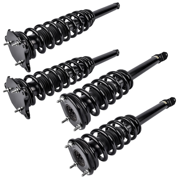 4x Shock Strut Coil Spring Assembly Front Rear for Tesla Model S 2011-2016 RWD 101561900A 101561900B 101562000A 101562000B