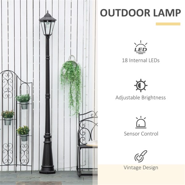  Outdoor Lamp /Street Light /Solar Powered Lamp  -AS ( Amazon Shipping)（Prohibited by WalMart）