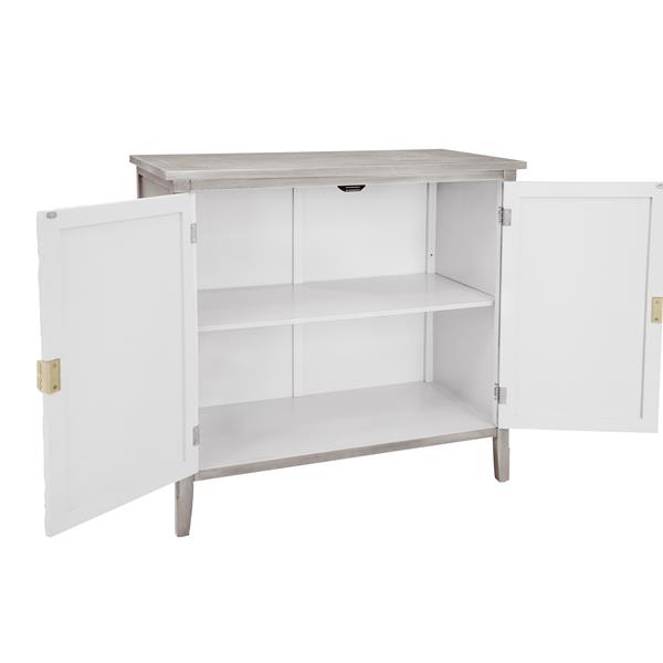 2 Door Cabinet, American Furniture, Suitable for Bedroom, Living Room, Study