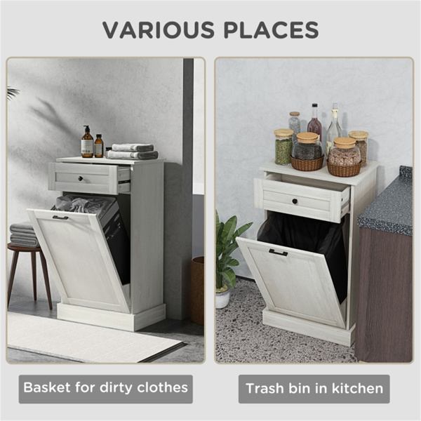 Kitchen Cabinet/Kitchen Hidden Bin Cabinet 