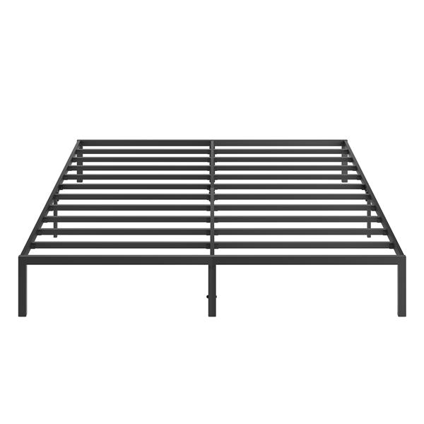 Metal Platform Bed frame ,Sturdy Metal Frame, No Box Spring Needed(King)