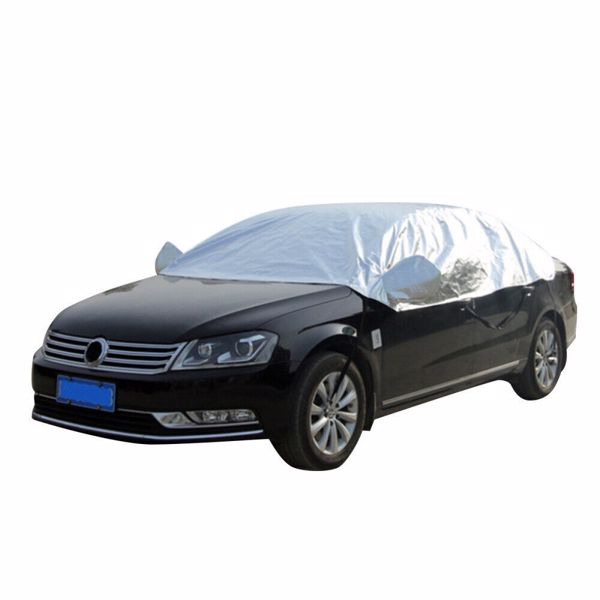 Half Car Cover Top Roof Sun UV/Rain Protection Waterproof Outdoor Universal 190T