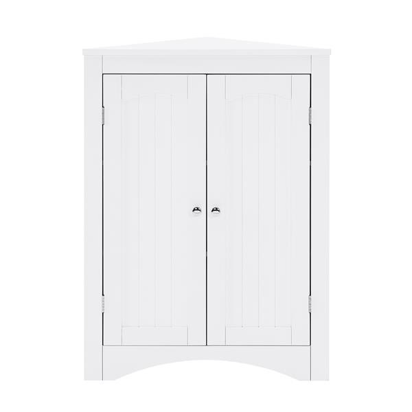 sideboard cabinet,corner cabinet,Bathroom Floor Corner Cabinet with Doors and Shelves, Kitchen, Living Room,Free Standing Storage Cabinet for Bathroom