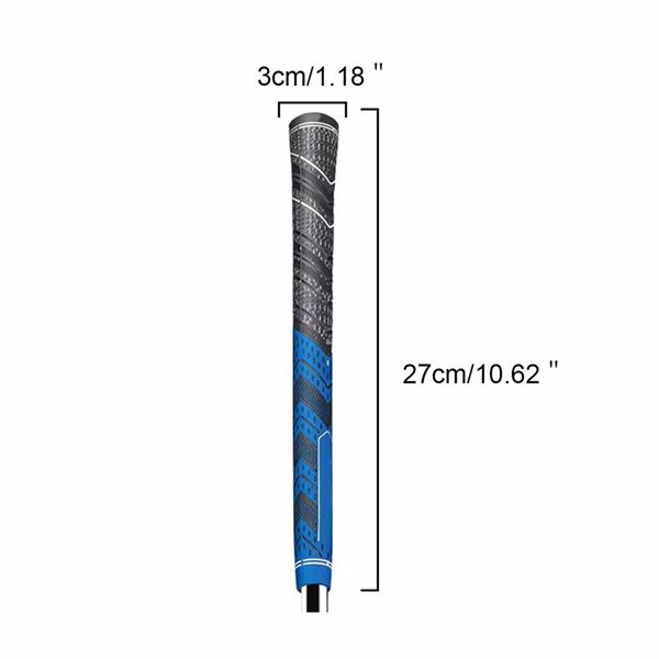 Tour Fit Dual Compound Golf Grip Premium Half Cord Standard Midsize Golf Grips