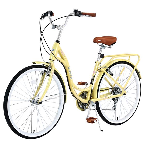 7 Speed, Steel Frame, Multiple Colors 24 Inch Ladies Bicycle