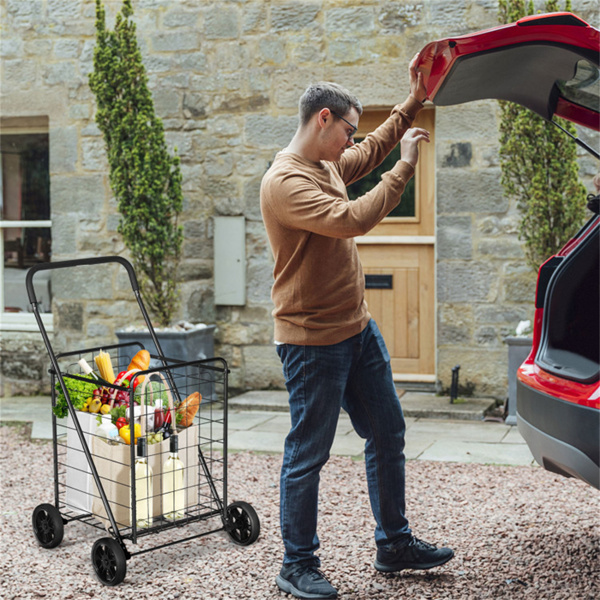 Medium folding shopping cart