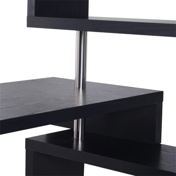 Office desk  with display stand  Black