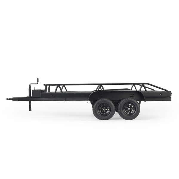 Trailer Car Heavy-Duty Trailer Cargo Carrier Kit For 1/10 RC Rock Crawler Truck