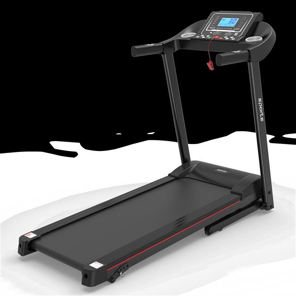 Foldable Treadmill with Incline, Folding Treadmill for Home Workout, Electric Walking Running Treadmill Machine 5" LCD Screen 250 LB Capacity Bluetooth Music