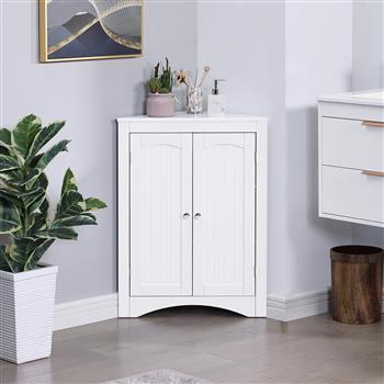 sideboard cabinet,corner cabinet,Bathroom Floor Corner Cabinet with Doors and Shelves, Kitchen, Living Room,Free Standing Storage Cabinet for Bathroom