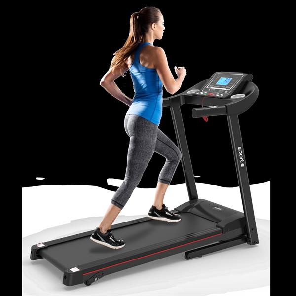 Foldable Treadmill with Incline, Folding Treadmill for Home Workout, Electric Walking Running Treadmill Machine 5" LCD Screen 250 LB Capacity Bluetooth Music