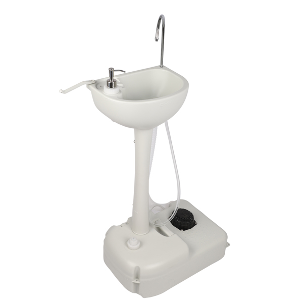 CHH-7701 Portable Removable Outdoor Wash Basin White