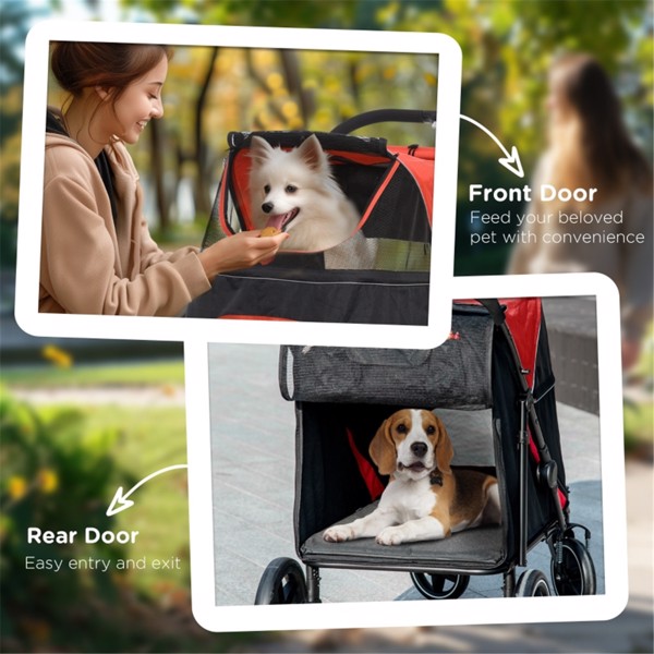 Dog Stroller /small animal cage/Pet cages  ( Amazon Shipping)（Prohibited by WalMart）