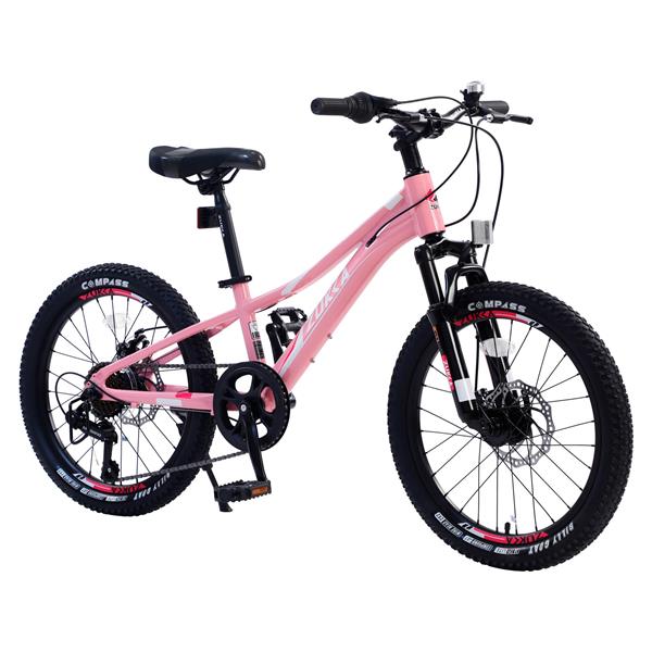 Mountain Bike for Girls and Boys  Mountain 20 inch 7-Speed bike