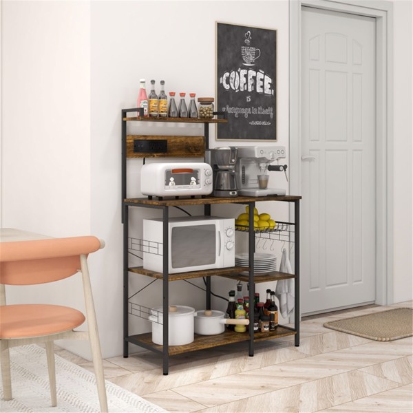 Kitchen Sideboard/ Storage cabinet/Coffee Bar Cabinet ( Amazon Shipping)（Prohibited by WalMart）