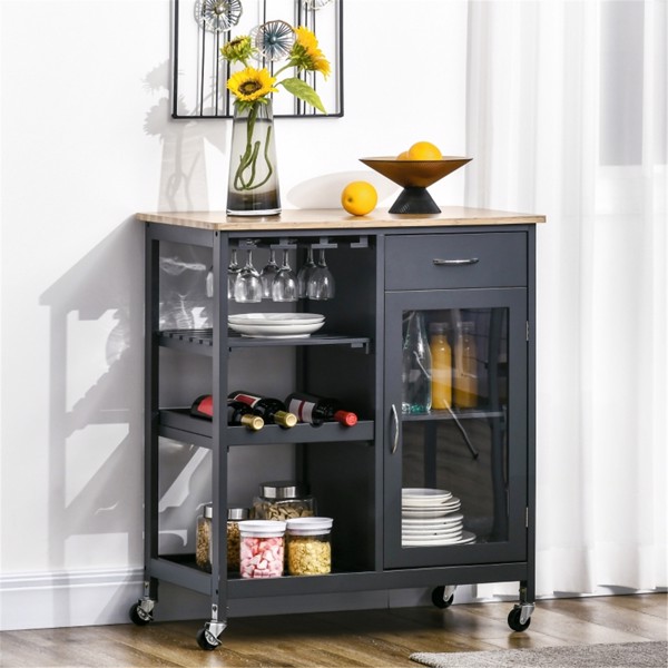 Kitchen Sideboard/ Storage cabinet/Coffee Bar Cabinet ( Amazon Shipping)（Prohibited by WalMart）