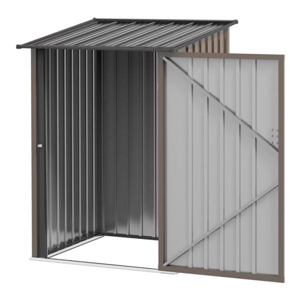  Garden Storage Shed /Galvanized Steel Tool House  -AS ( Amazon Shipping)（Prohibited by WalMart）