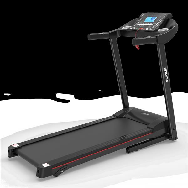 Foldable Treadmill with Incline, Folding Treadmill for Home Workout, Electric Walking Running Treadmill Machine 5" LCD Screen 250 LB Capacity Bluetooth Music