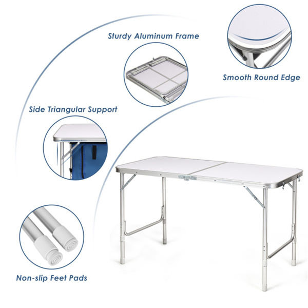 Outdoor camping table