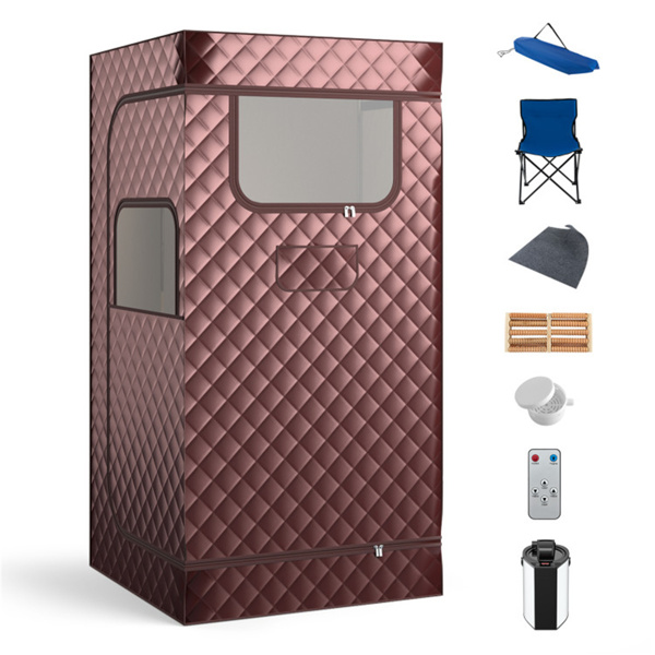 Portable sauna tent room