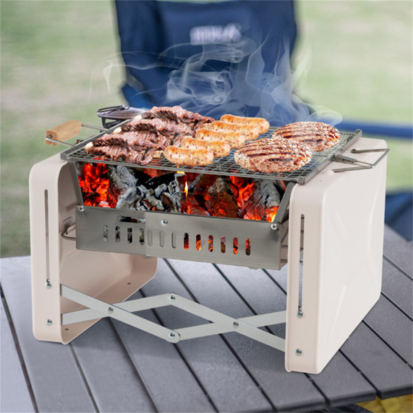 Outdoor BBQ Grill Beige