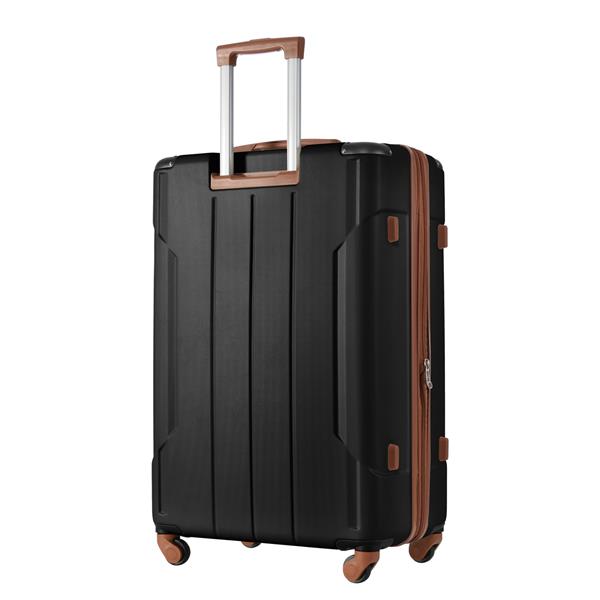 Hardshell Luggage Spinner Suitcase with TSA Lock Lightweight Expandable 24'' (Single Luggage)