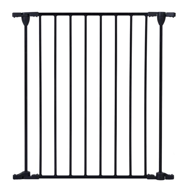 200" Adjustable Safety Gate 8 Panels Play Yard Metal Doorways Fireplace Fence Christmas Tree Fence Gate for House Stairs Gate prohibited area fence