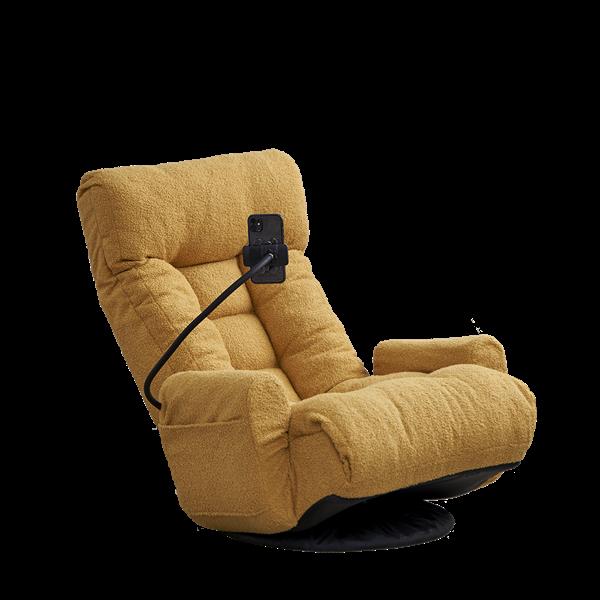 Adjustable head and waist, game chair, lounge chair in the living room, 360 degree rotatable sofa chair,Rotatable seat Leisure Chair deck chair