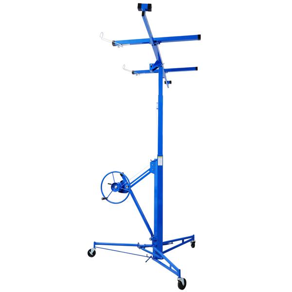 Drywall Lift Panel 11' Lift Drywall Panel Hoist Jack Lifter,BLUE