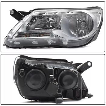 For 2009-2011 Volkswagen Tiguan SUV Headlight Headlamp Halogen Left Side