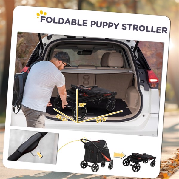 Dog Stroller /small animal cage/Pet cages  ( Amazon Shipping)（Prohibited by WalMart）