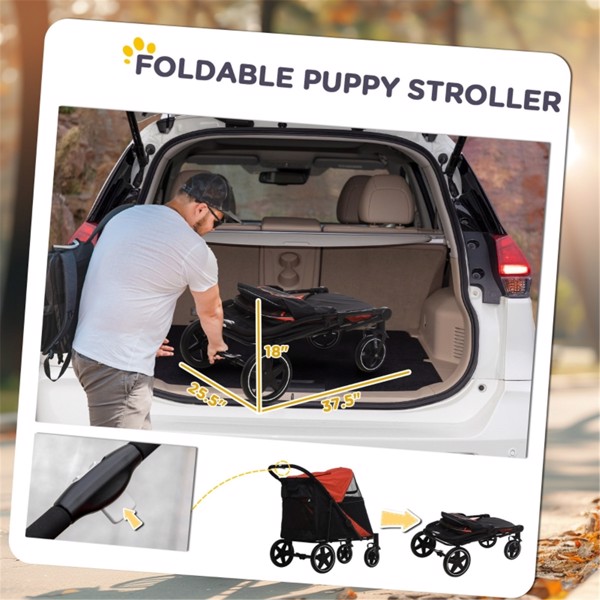 Dog Stroller /small animal cage/Pet cages  ( Amazon Shipping)（Prohibited by WalMart）