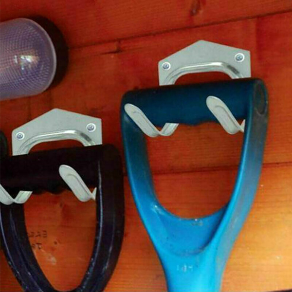 30 x Tool Hanger Hooks Set Tools Hang Garage Shed Hanging Bracket Garden Storage