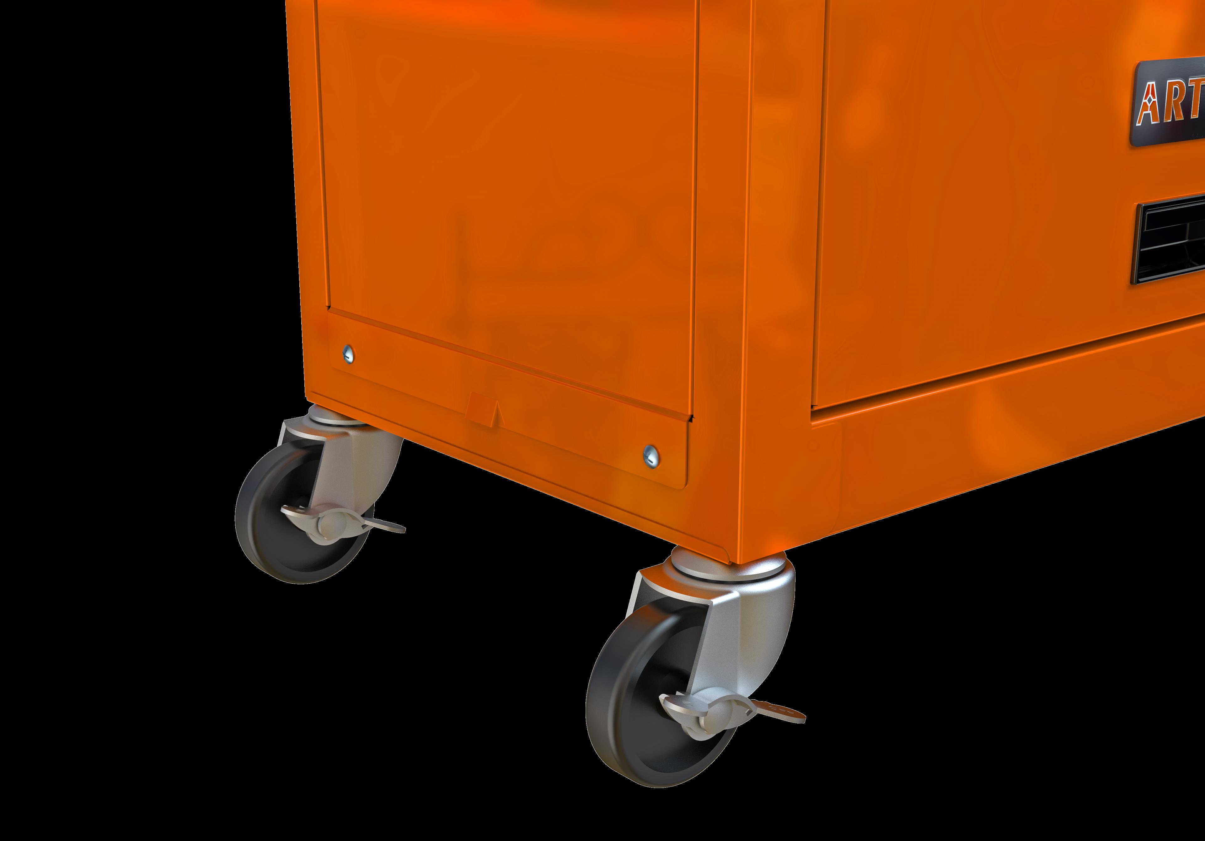 8-Drawer Rolling Tool Chest with Lockable Storage view 3