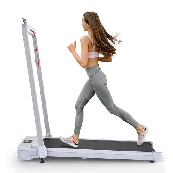 Treadmill home office use together, the sound is small, you can fold the indoor fitness equipment, mini walking, running in one piece