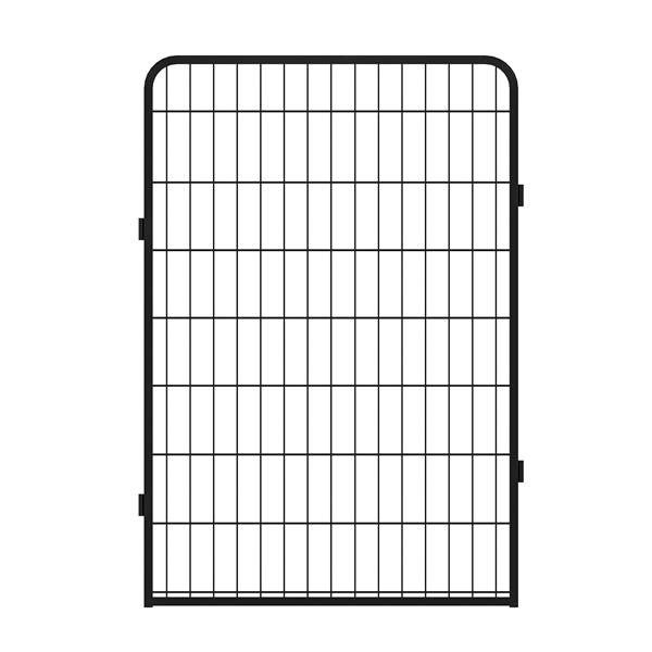 16 Panels Heavy Duty Metal Playpen with door,39.37"H Dog Fence Pet Exercise Pen for Outdoor