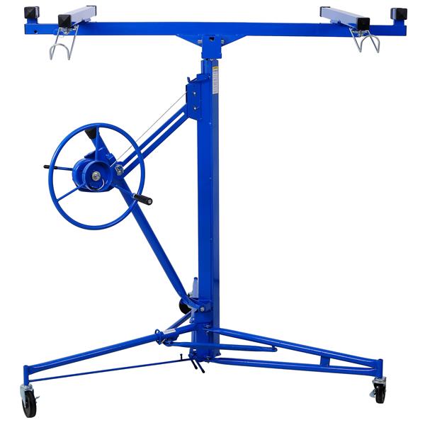 Drywall Lift Panel 11' Lift Drywall Panel Hoist Jack Lifter,BLUE