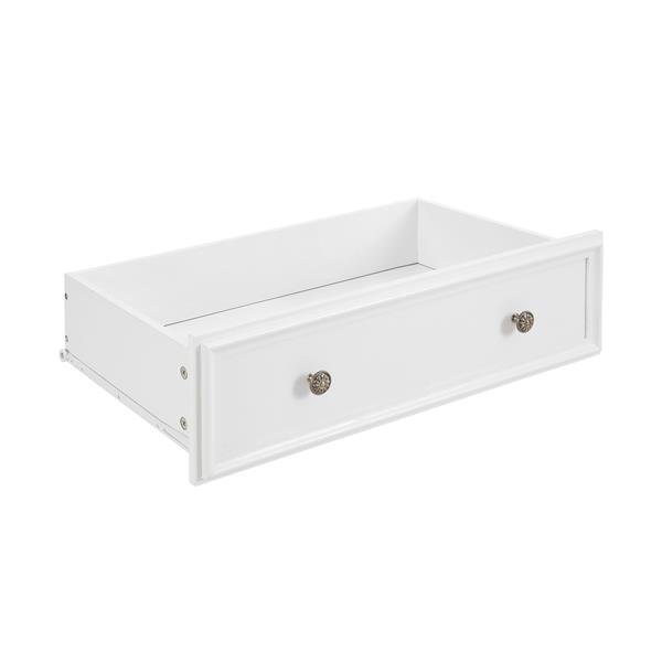 Modern 5 Drawers Dresser 5 Drawers Cabinet,Chest of Drawers Closet Organizers and Storage Clothes Storage Drawers Cabinet for Living Room, Farmhouse Dresser Organizer WHITE