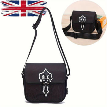 Trapstar Irongate T Cross Body Bag Black Reflective Shoulder Bag crossbody bag