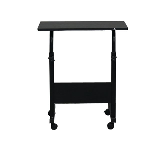 [Old code:95215897]Removable P2 15MM Chipboard & Steel Side Table with Baffle Black