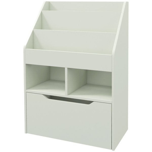 Kids Shelf Book/Storage Cabinet-Pale Green 